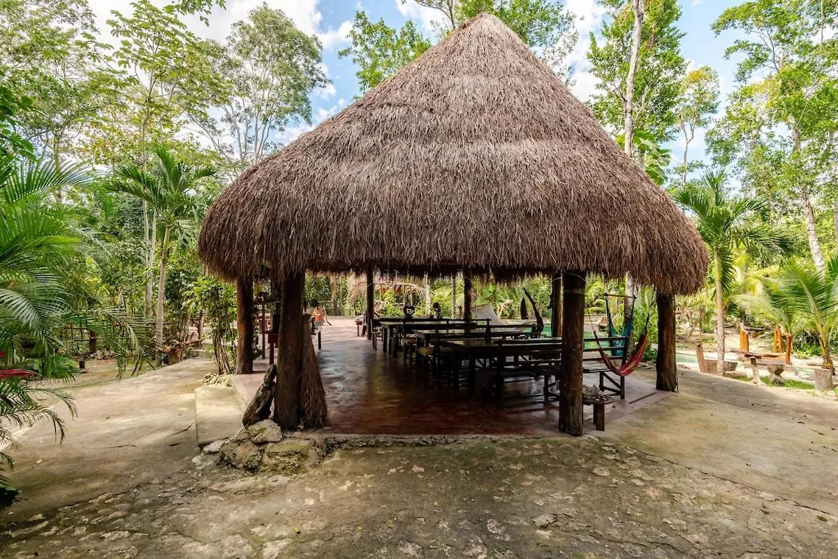 Cabana Zapote En Rancho Los Jaguares Jungle Retreat Tulum 0*,